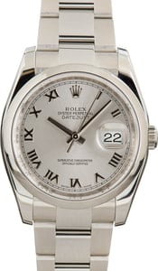 Rolex Datejust 116200 Silver Dial Stainless Steel