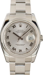 Rolex Datejust 116200 Silver Dial