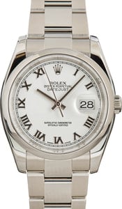 Rolex Datejust 116200 White Dial