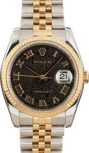 Rolex Datejust 116233 Black Dial