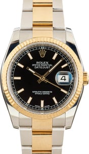 Mens Rolex Datejust 116233 Black Dial