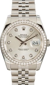 Rolex Datejust 116244 Diamond Bezel