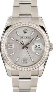 Rolex Datejust 116244 Diamond Wave Dial