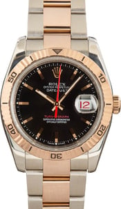 Rolex Datejust 116261 Thunderbird Black Dial