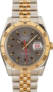 Rolex Datejust 116263 Steel Dial Thunderbird