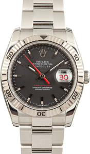 Rolex Datejust 116264 Thunderbird Black Dial