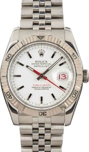 Rolex Datejust 116264 White Dial Thunderbird