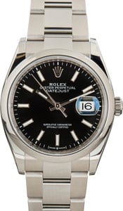 Pre-Owned Rolex Datejust 126200 Black