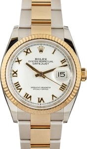 Rolex Datejust 126233 White Dial