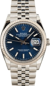 Rolex Datejust ref 126234 Blue Dial