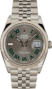 Rolex Datejust ref 126234 Wimbledon Dial