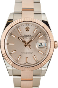 Rolex Datejust 41 ref 126331 Sundust Dial