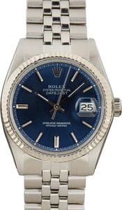 Rolex Datejust 1601 Blue Dial