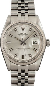 Rolex Datejust Ref 1601 Silver Dial