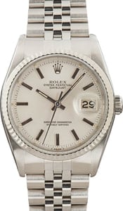 Rolex Datejust 1601 Silver Dial