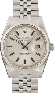 Rolex Datejust 1601 Silver Dial