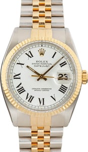 Rolex Datejust 1601 Buckley Dial Two Tone