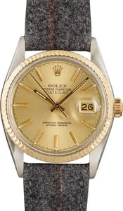 Rolex Datejust 16013 Steel & 18k Yellow Gold