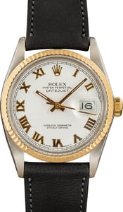 Rolex Datejust 16013 White