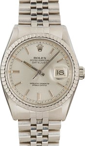 Rolex Datejust 16030 Silver Dial