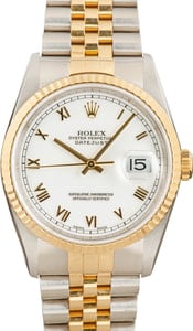 Rolex Datejust 16233 Roman Dial