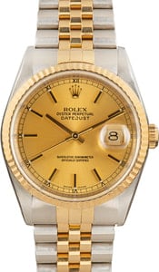 Used Rolex Datejust Jubilee 16233