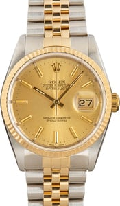 Rolex Datejust 16233 Two Tone Jubilee