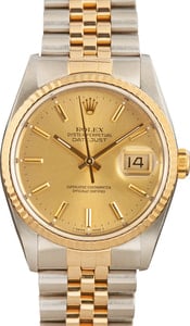 Rolex Datejust 16233 Two Tone Jubilee