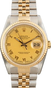 Rolex 36MM Datejust 16233 Roman