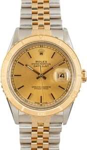 Rolex Thunderbird Datejust 16253 Two Tone