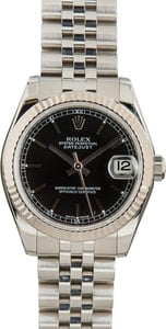 Rolex Datejust 178274 Black Index Dial