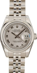 Ladies Rolex Datejust 179160 Silver