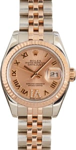 Rolex Datejust 179171 Pink Roman Dial