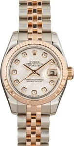 Rolex Lady-Datejust 26 Pink Dial Oyster Bracelet Women's Watch 179171 - 179171-PNKSO