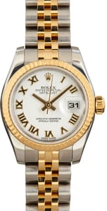 Ladies Rolex Datejust 179173 White Dial