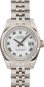 Rolex Lady-Datejust 179174 White Roman