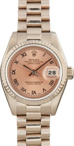 Ladies Rolex Datejust 179179 18k White Gold