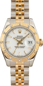 Ladies Rolex Datejust 179313 Diamond Bezel