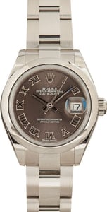 Rolex Lady Datejust 279160 Dark Grey Roman Dial