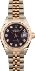 Ladies Rolex Datejust 279161 Diamond Dial