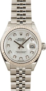 Ladies Rolex Datejust 279174 Mother Of Pearl