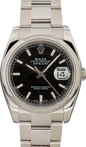 Rolex Datejust 116200 Black