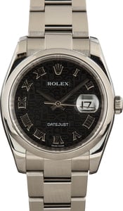 Rolex Datejust 116200 Black Dial