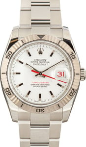 Rolex Datejust 116264 White Dial Thunderbird