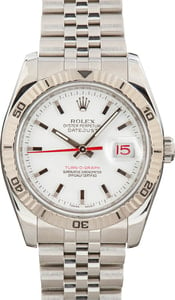 Rolex Datejust 116264 White Dial Thunderbird