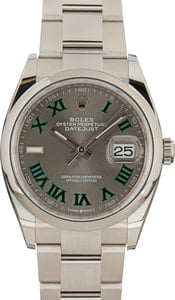 Rolex Datejust 126200 Wimbledon Dial