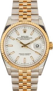 Rolex Datejust 126233 White Luminous Dial