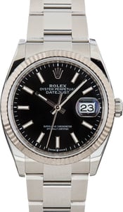 Rolex Datejust 126234 Black Chromalight Dial