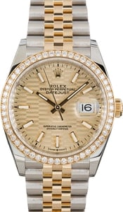 Rolex Datejust 126283 Fluted Motif Dial