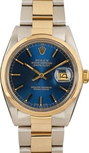 Rolex Datejust 16013 Blue Dial